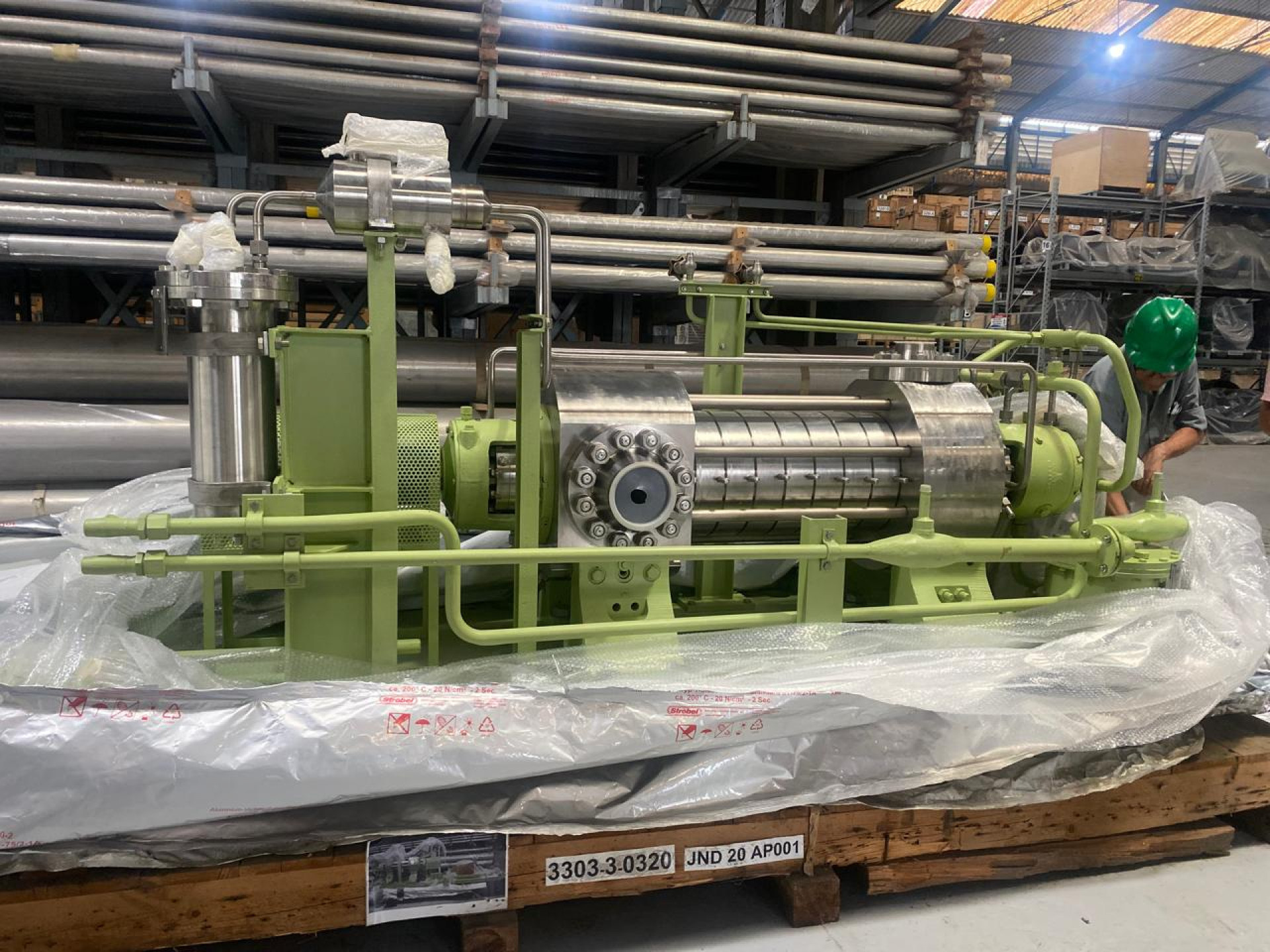 Obra parada gera custo de R$ 70 mi apenas com conservação das obras civis e componentes do empreendimento - Alexia Gomes / Agência O Dia