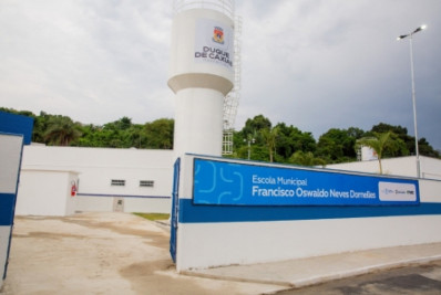 Prefeitura de Duque de Caxias inaugura escola no bairro Bom Retiro