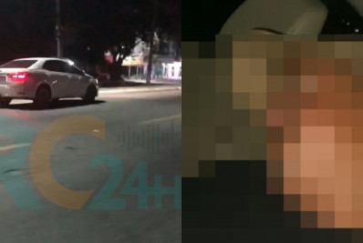 Homem é flagrado dormindo ao volante em rodovia de Cabo Frio