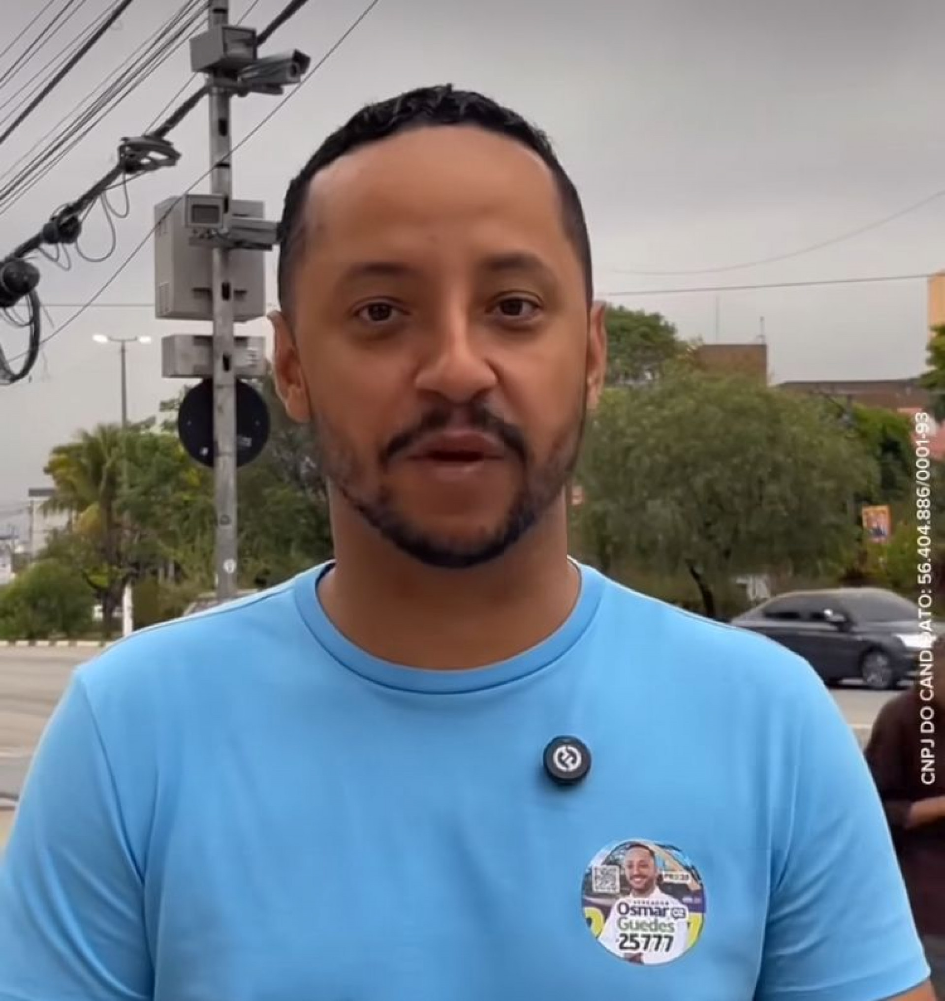 Osmarney foi candidato a vereador em Osasco nas últimas eleições pelo PRD - Reprodução/redes sociais