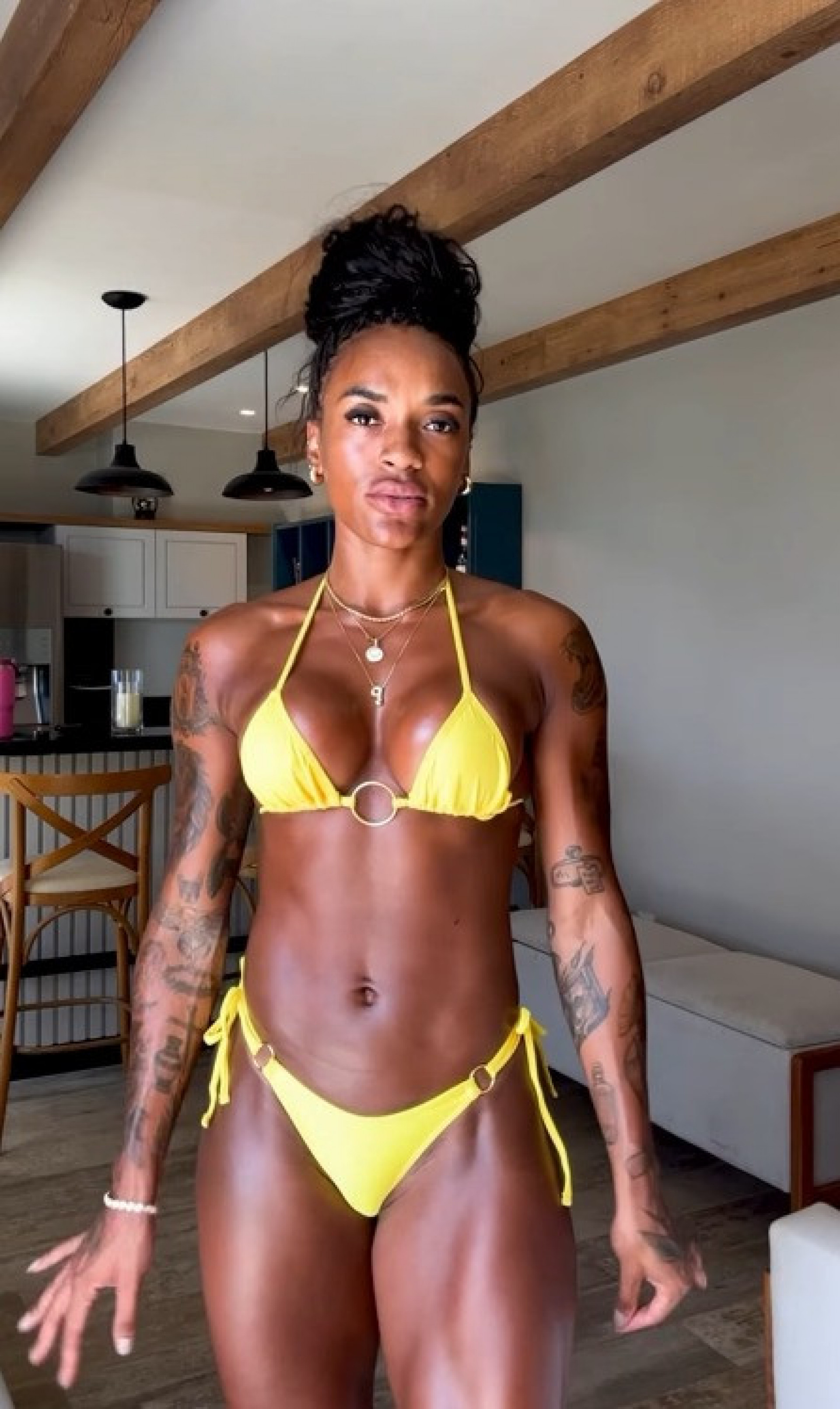 Patr&iacute;cia Ramos mostra evolu&ccedil;&atilde;o do corpo - Reprodu&ccedil;&atilde;o Instagram