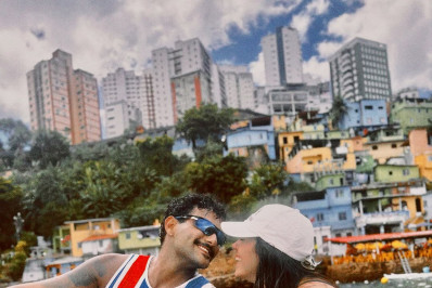 Lucas Pizane se declara para Giovanna Lima durante viagem romântica à Bahia: 'Meu sol'