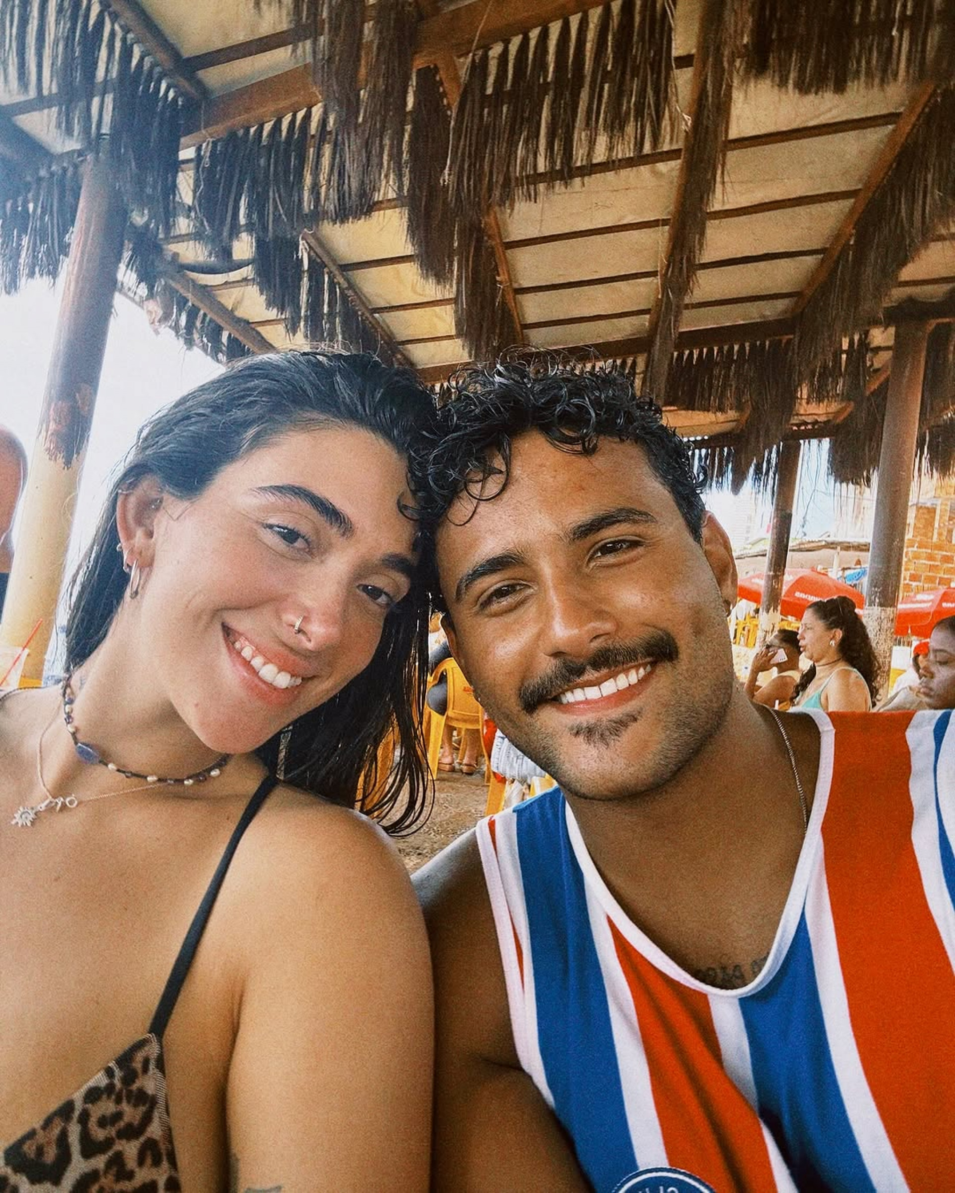 Lucas Pizane se declara para Giovanna Lima durante viagem romântica à Bahia - Reprodução / Instagram 