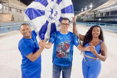 Filho de Laíla conduzirá Selminha Sorriso e Claudinho no desfile da Beija-Flor