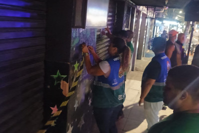 Prefeitura de Nilópolis realiza operação 'Sons da Madrugada' no Centro