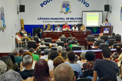 Secretaria de Saúde de Belford Roxo apresenta relatórios quadrimestrais na Câmara Municipal