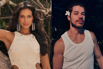 Alane Dias é flagrada aos beijos com José Loreto após negar romance