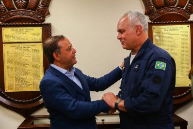 Cidade discute convênio com a Marinha para treinamento da Guarda Municipal e parcerias em pesquisa e desenvolvimento