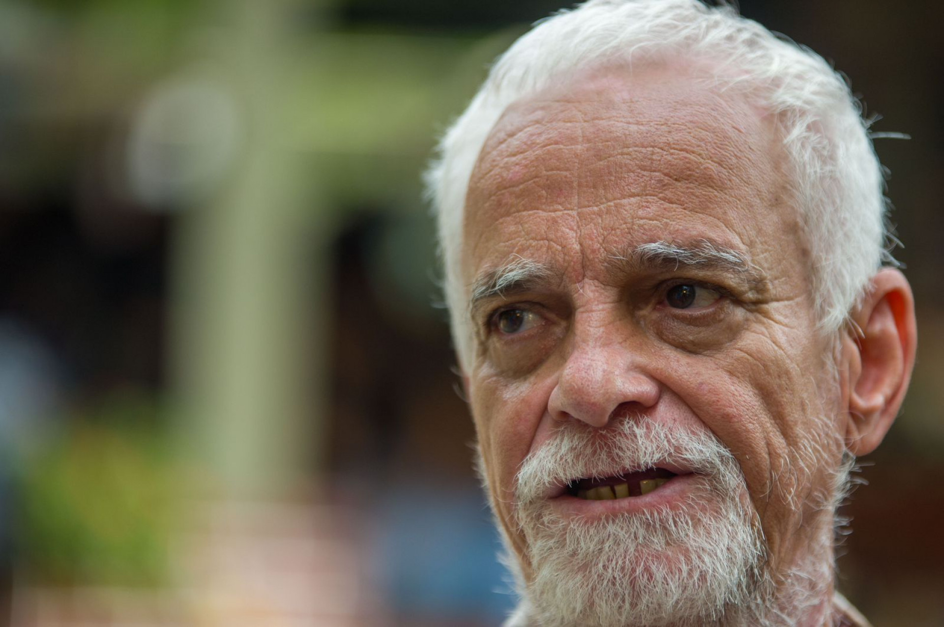 Pai de Ilines Valesca, personal assassinada pelo marido na Baixada - Armando Paiva/Agência O DIA