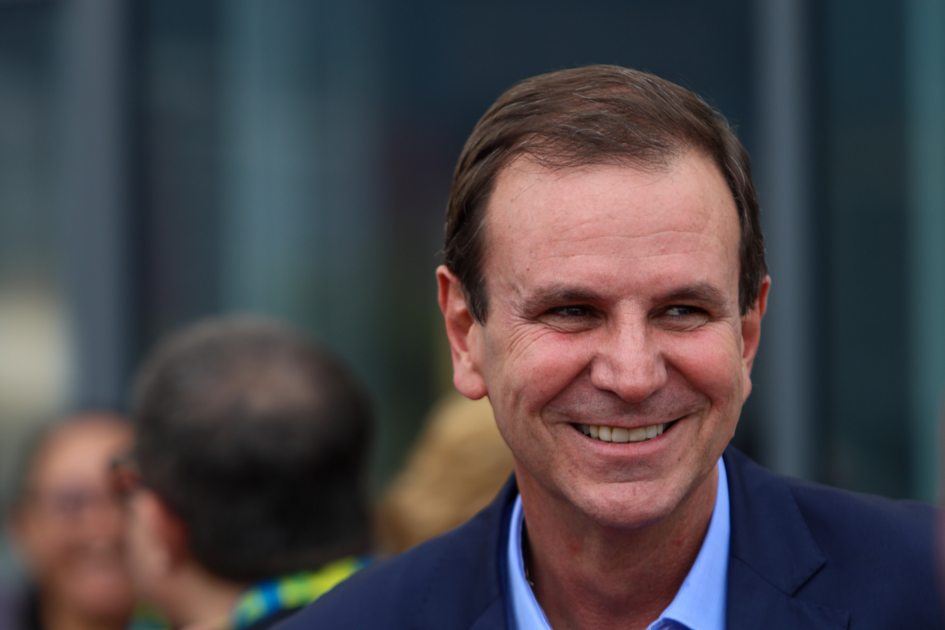 Prefeitos do Rio e de Niterói defendem sua postulação de candidatura conjunta para ser a sede dos Jogos Pan-Americanos 2031, diante de Assembleia Geral do COB. - Renan Areias/Agência O Dia