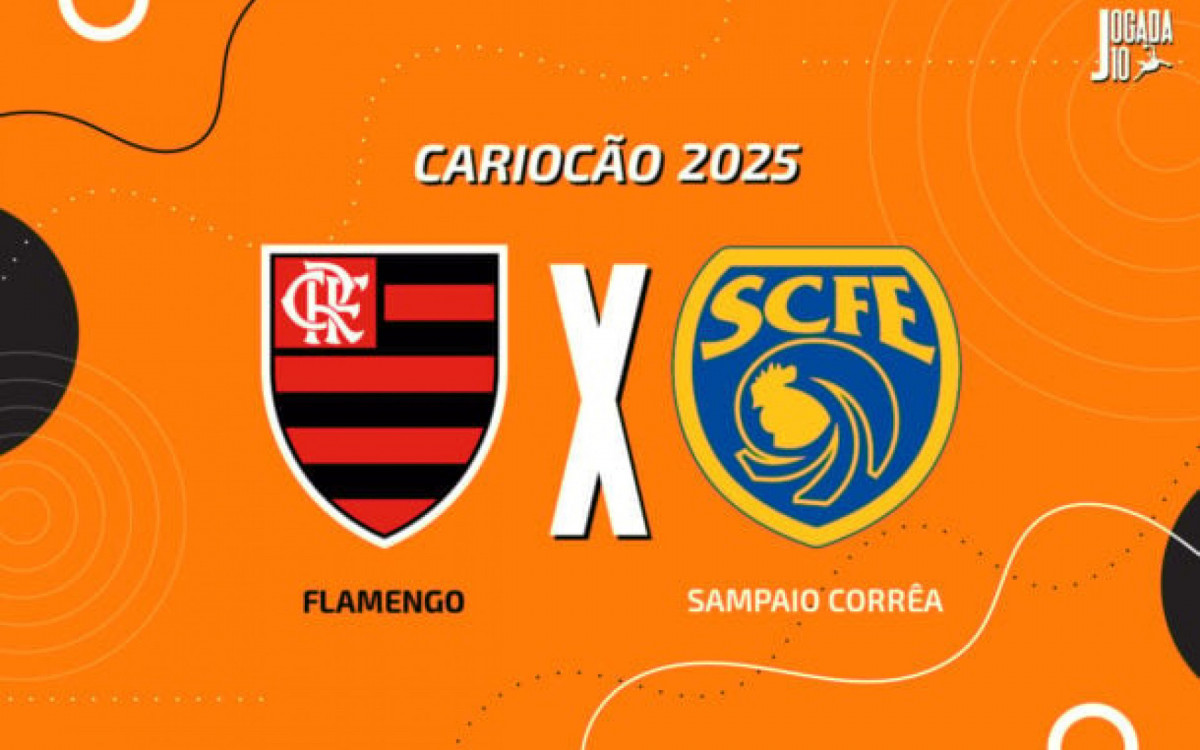 Flamengo x Sampaio Corrêa: onde assistir, escalações e arbitragem