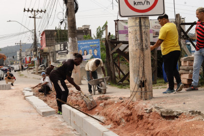 Prefeitura de Belford Roxo inicia serviços de paisagismo no Jardim Redentor