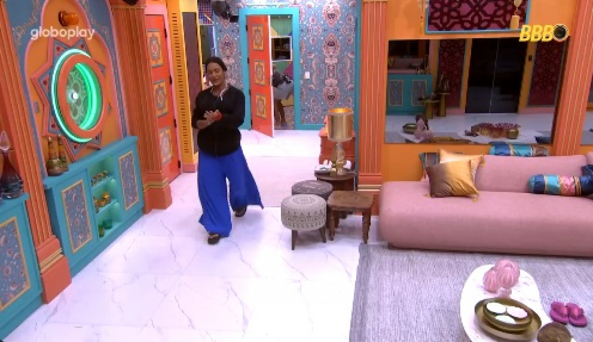 Gracyanne Barbosa foi barrada da festa desta quarta-feira  - Reprodução/Globoplay