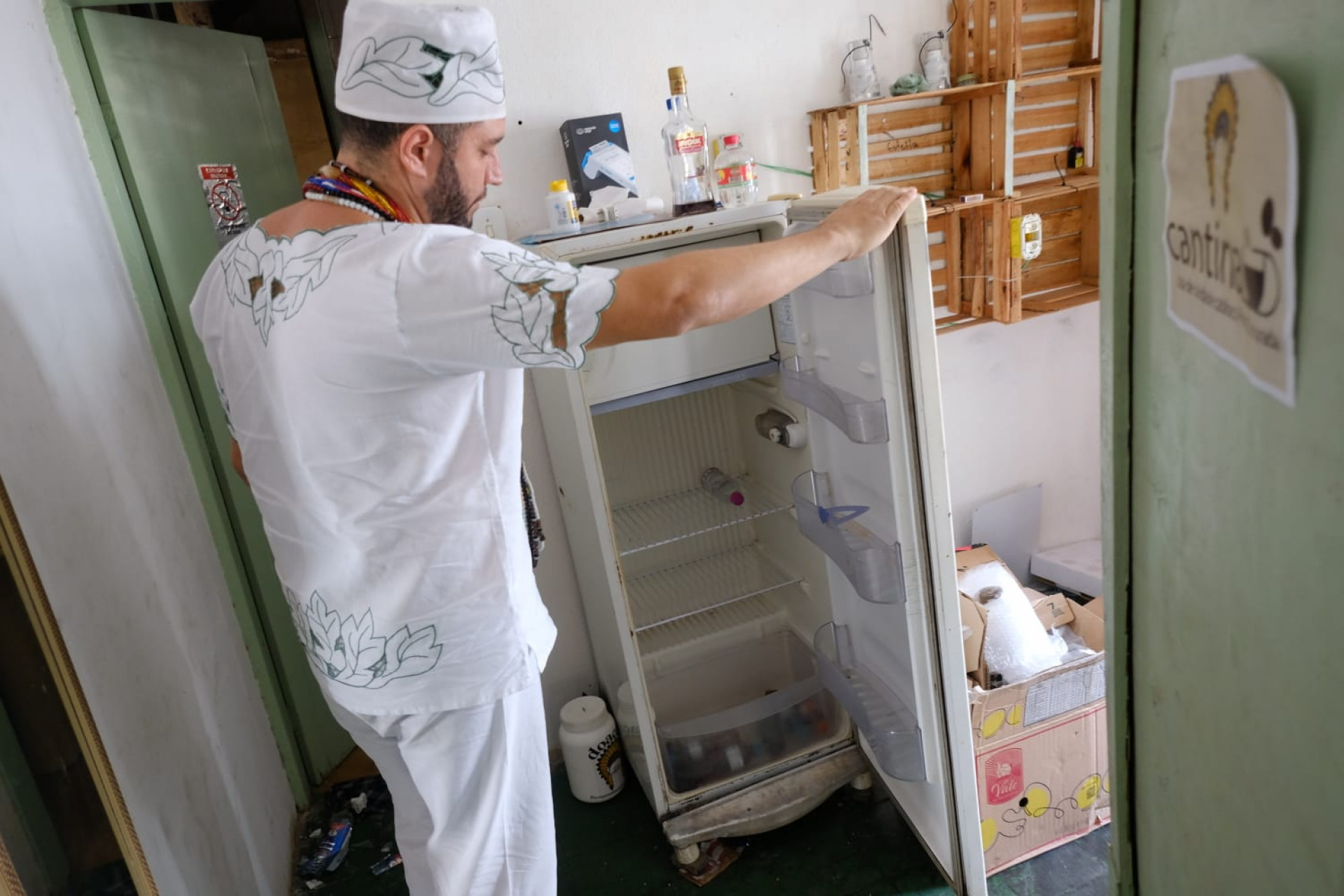 Casa de Umbanda foi invadida e destruída no Maracanã - Pedro Teixeira/Agência O DIA