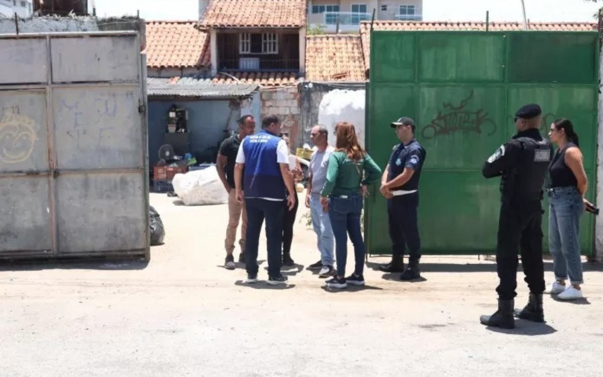 Empresa de reciclagem é interditada