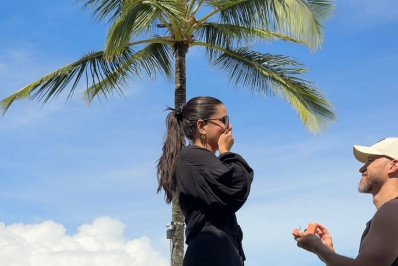 Fernanda Bande é pedida em casamento