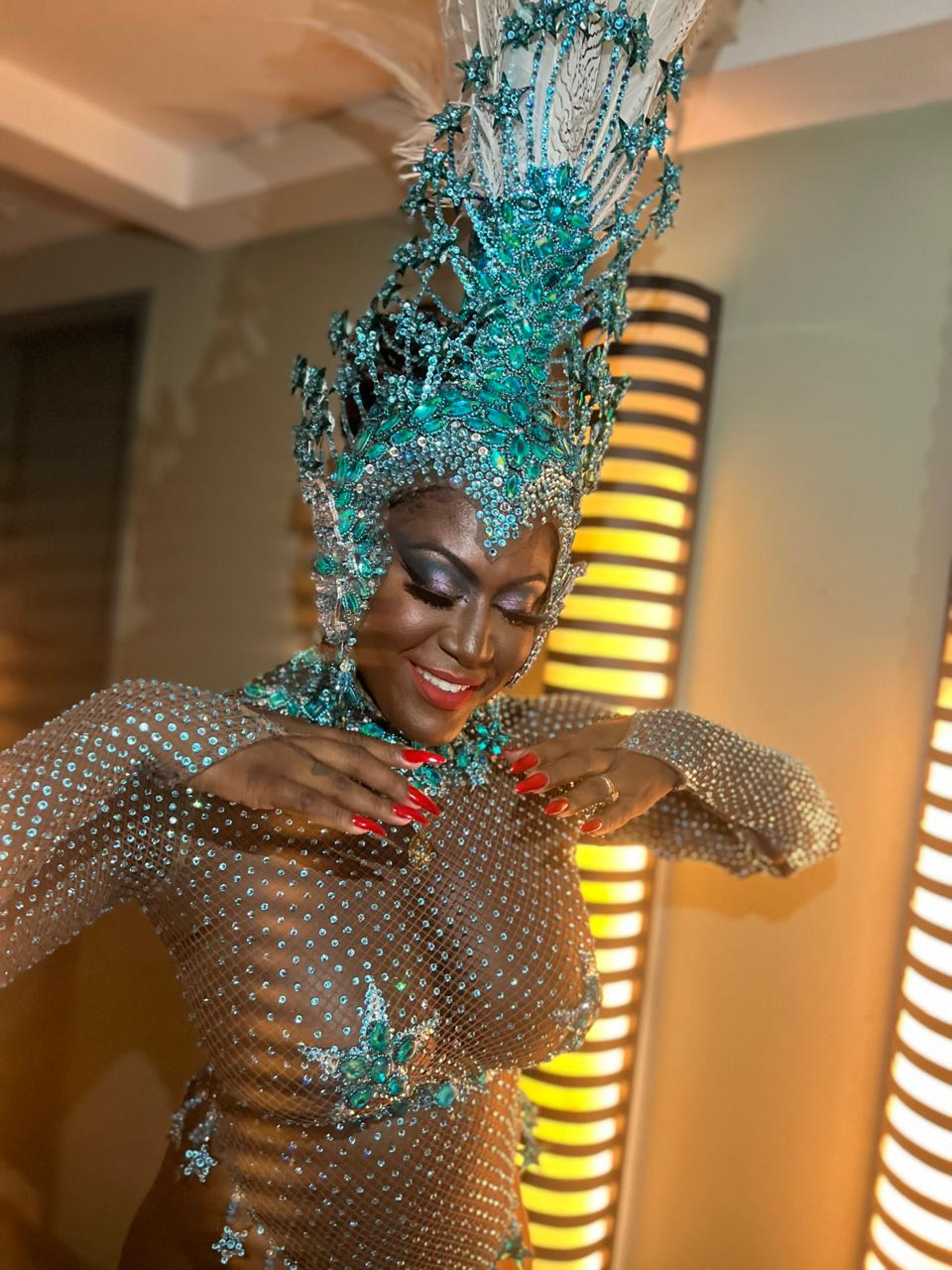 Escola de samba Tradição anuncia que Ketula Mello é a nova musa da agremiação - Divulgação