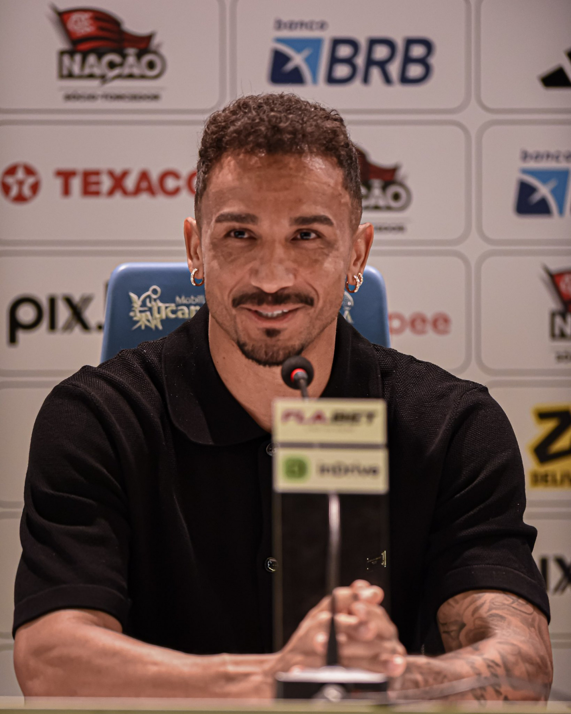 Flamengo apresentou Danilo
