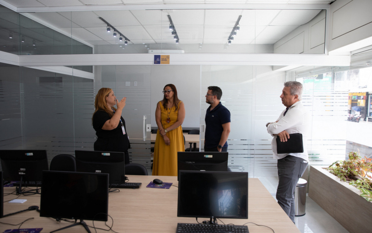 Governo estadual visita Assistência Social de Mesquita