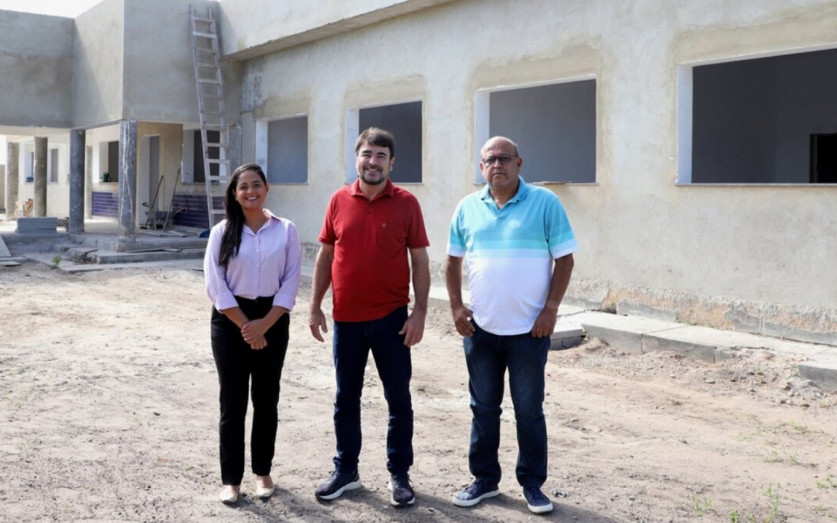 Reforma da Escola do Engenho entra na reta final para modernizar ensino em Quissamã