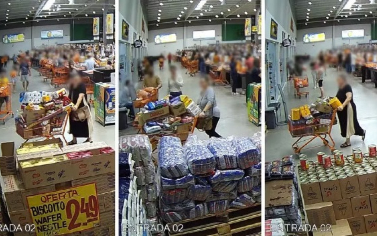 Mulher é presa após furtar mais de R$ 10 mil em produtos de supermercados