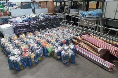 Paraíba do Sul recebe kits de insumos do Governo do Estado por conta de chuvas que afetaram o município