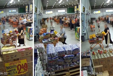 Mulher é presa após furtar R$ 10 mil em produtos de supermercado