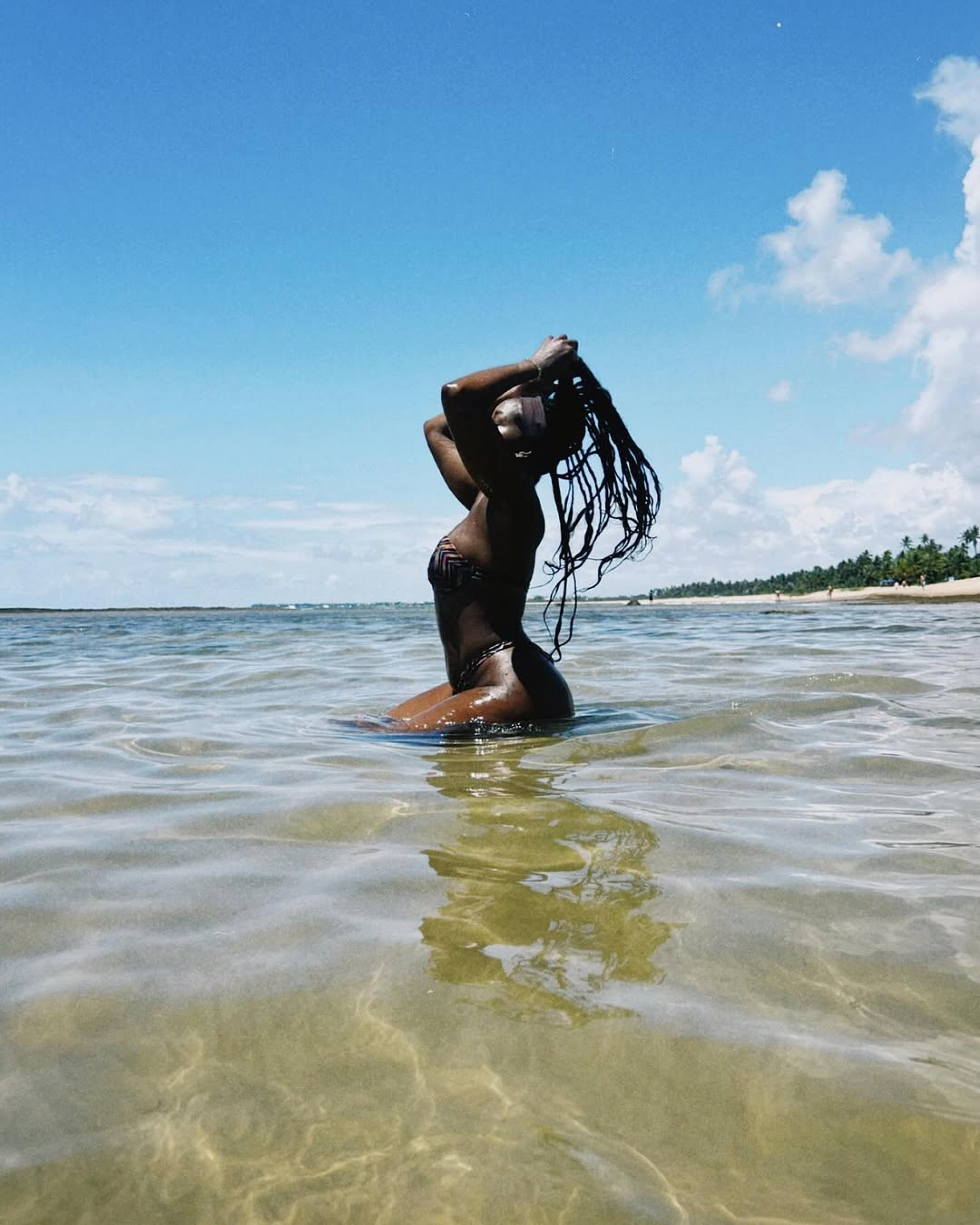 Iza curte dia de praia na Bahia - Reprodução do Instagram