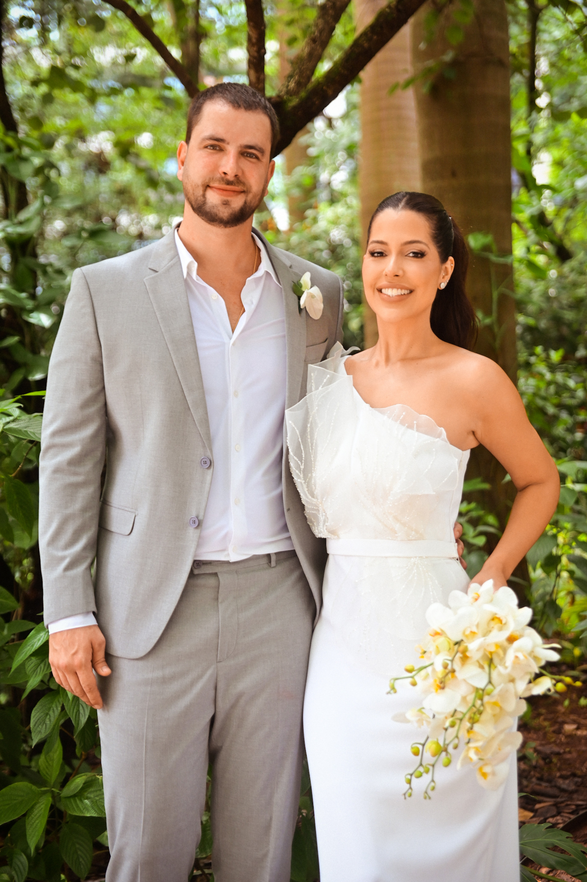 Gustavo Marsengo e Laís Caldas - Leo Franco/AgNews