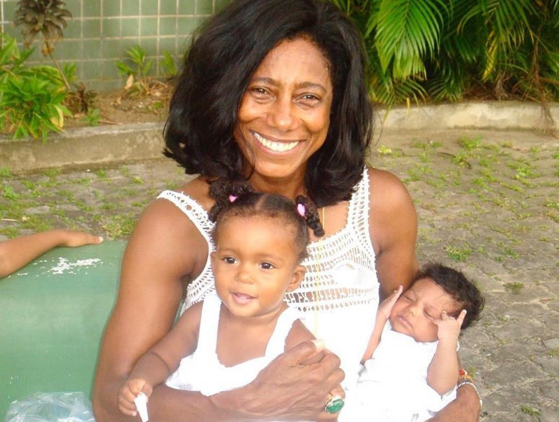 Glória Maria com as filhas  - Reprodução/Instagram