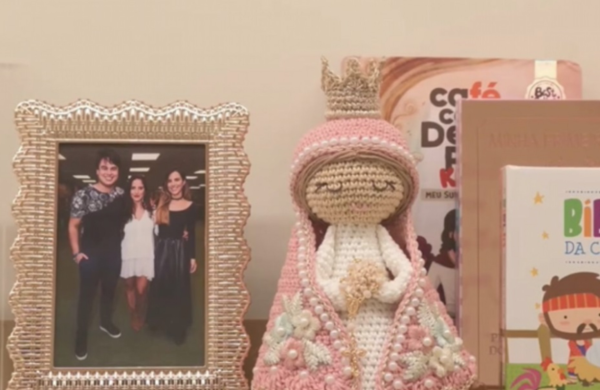 Graciele Lacerda colocou fotos dos filhos de Zezé e Zilu no quarto da herdeira - Reprodução/Instagram