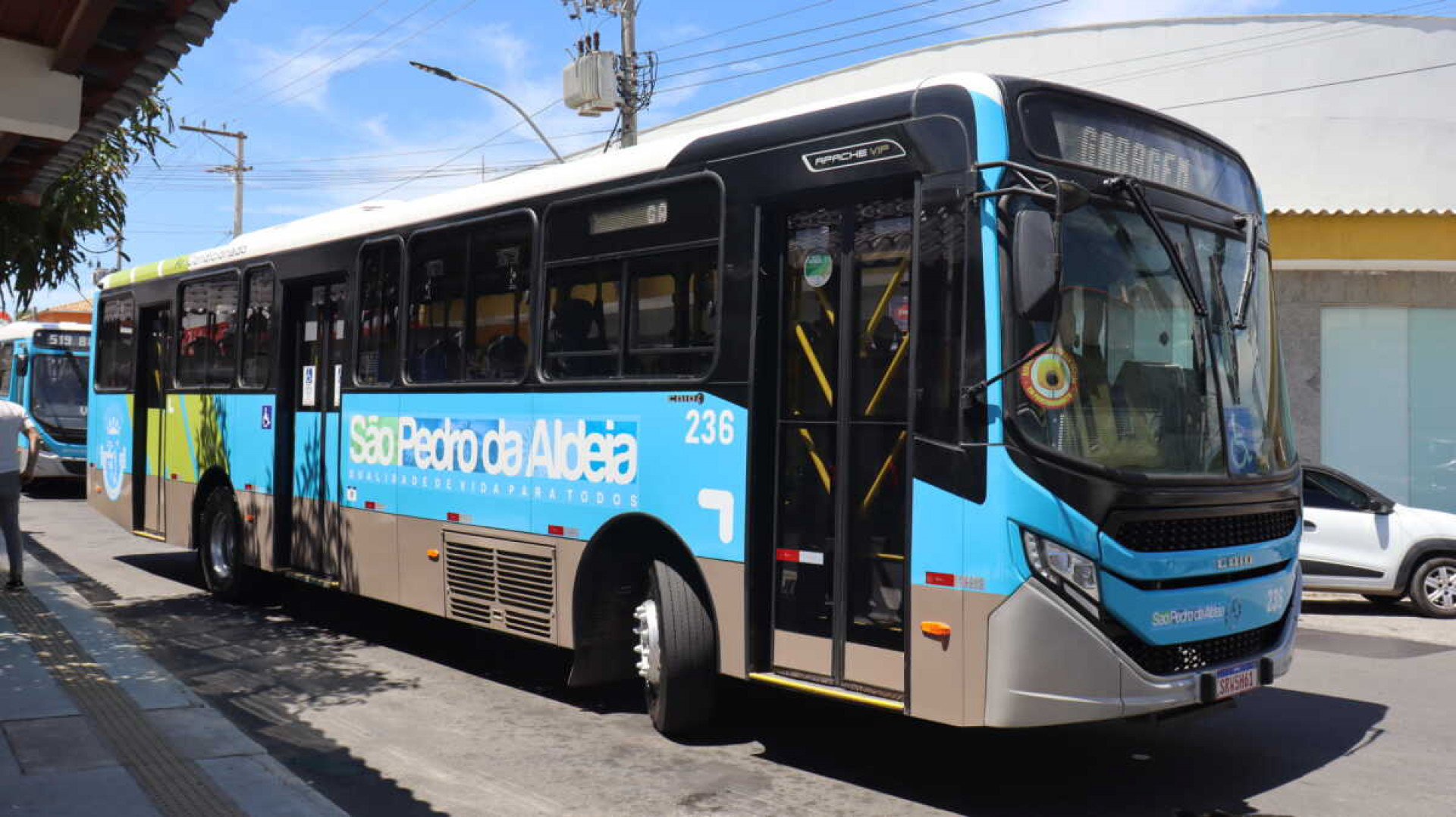 Novo ônibus de São Pedro da Aldeia - Foto Renan Freitas/PMSPA