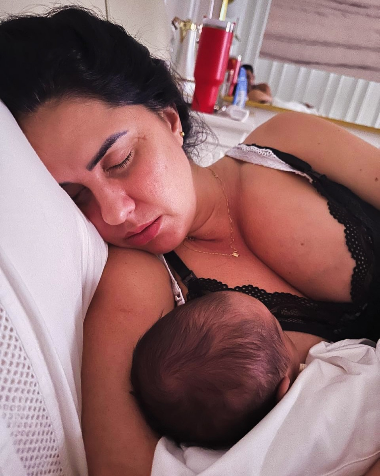 Graciele Lacerda e a filha Clara  - Reprodução/Instagram