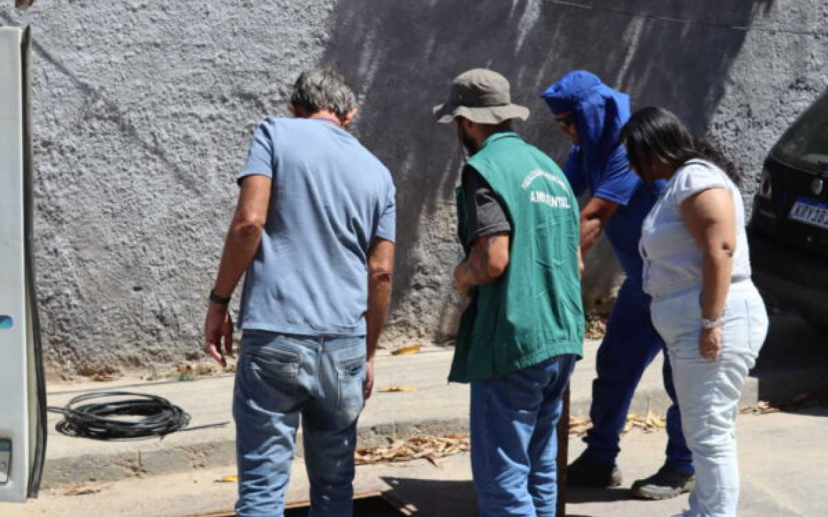 Vistoria sistemas coletores de tempo seco