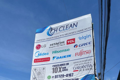 Prefeitura retira outdoor irregular em Piratininga