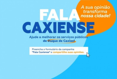 Caxias lança serviço de participação popular para melhorar serviço público