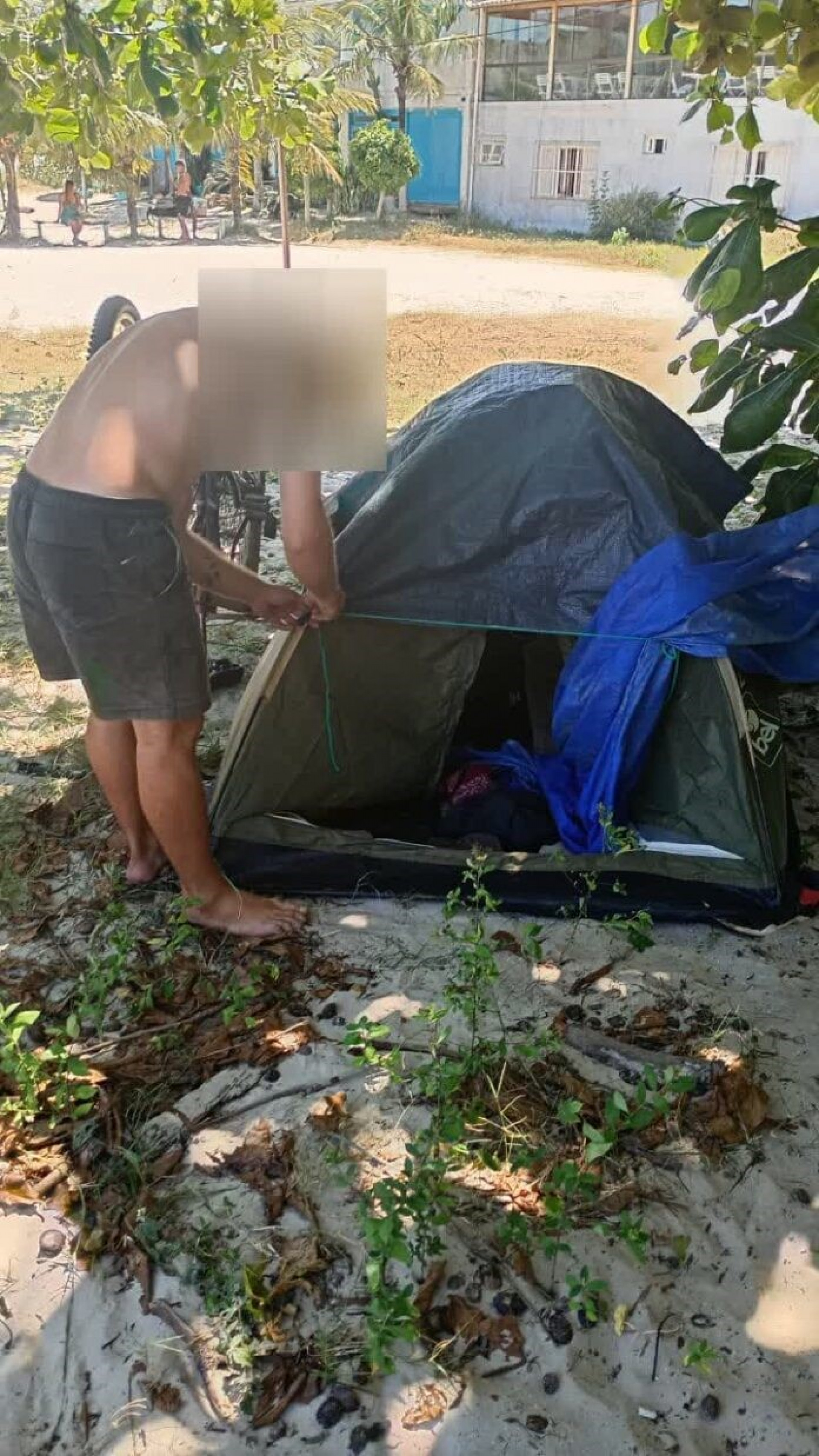 Acampamento irregular