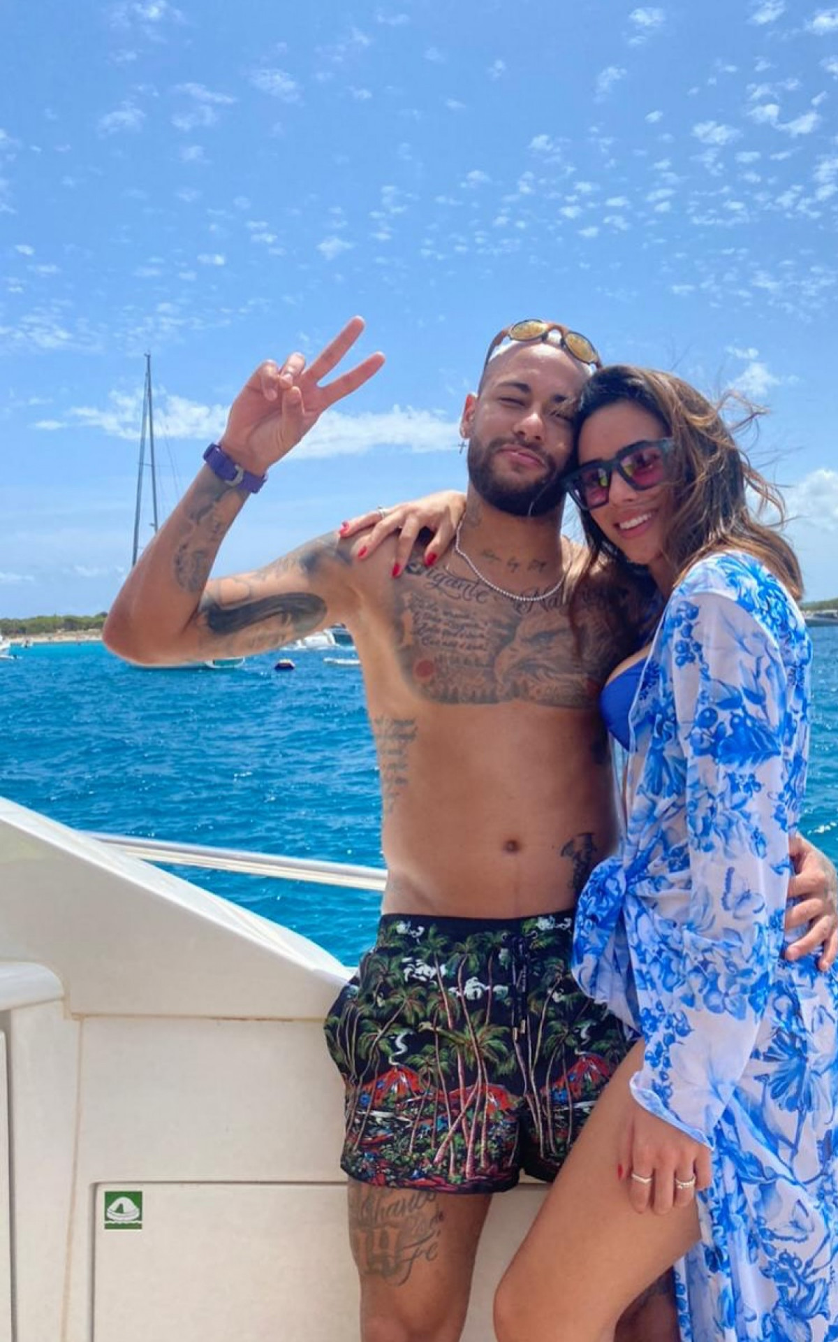 Neymar e Bruna Biancardi - Reprodução/Instagram