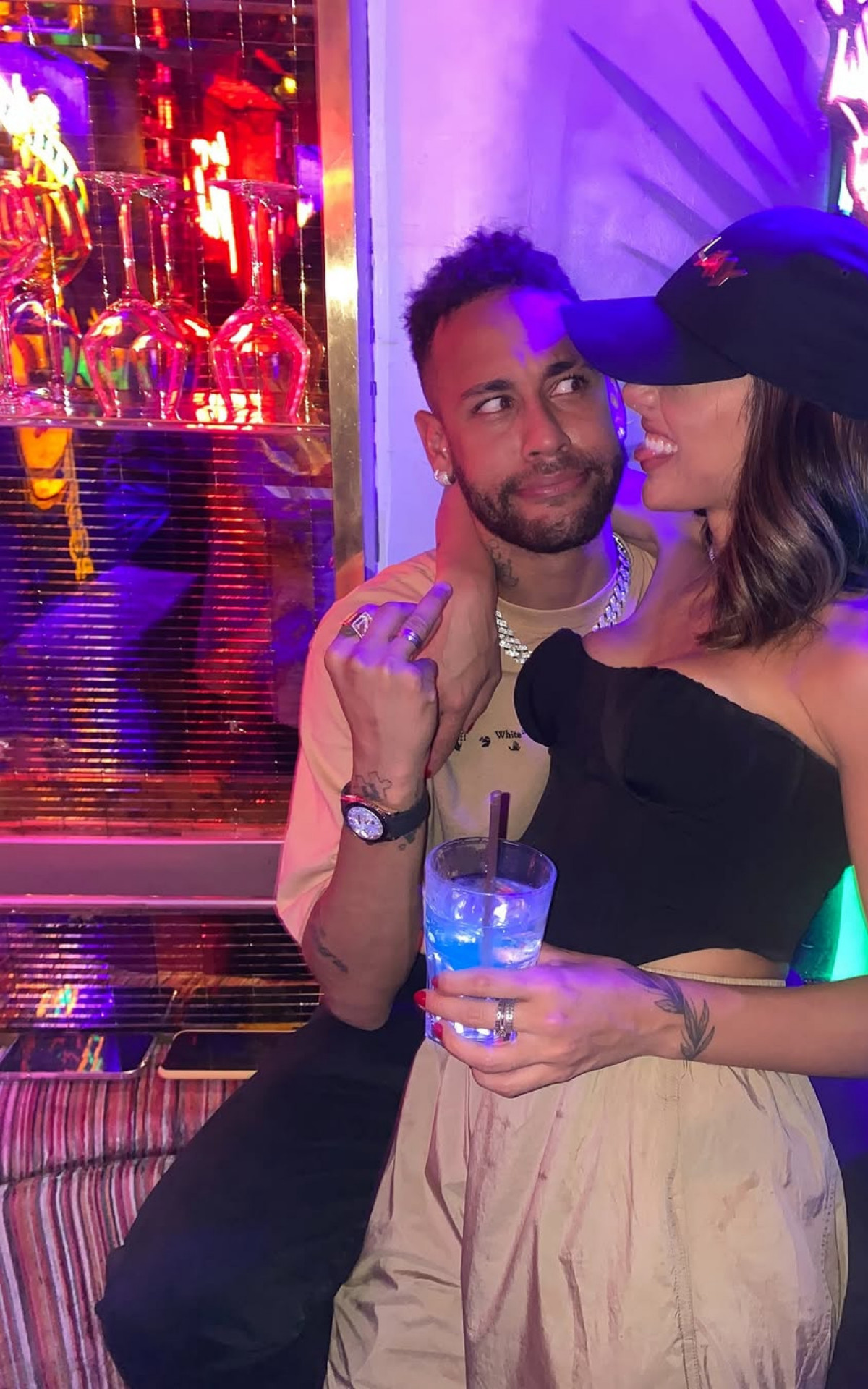 Neymar e Bruna Biancardi - Reprodução/Instagram