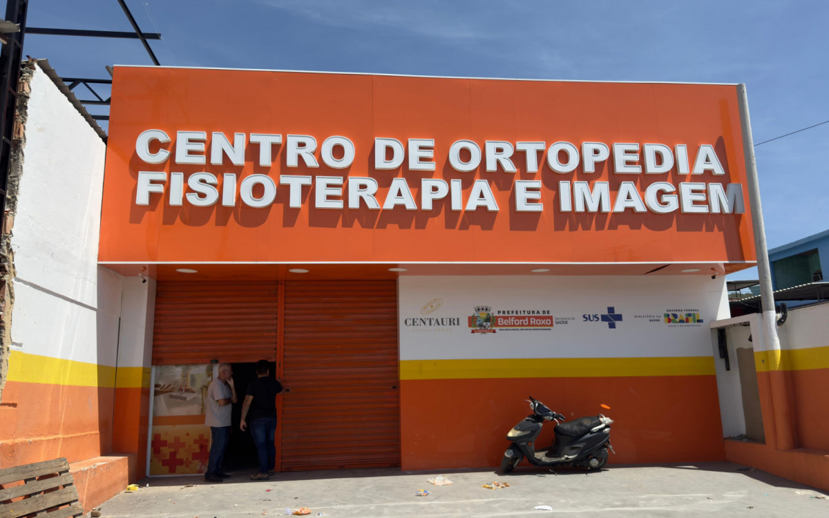 No local funcionava o Centro de Ortopedia, Fisioterapia e Imagem, abandonado no governo anterior