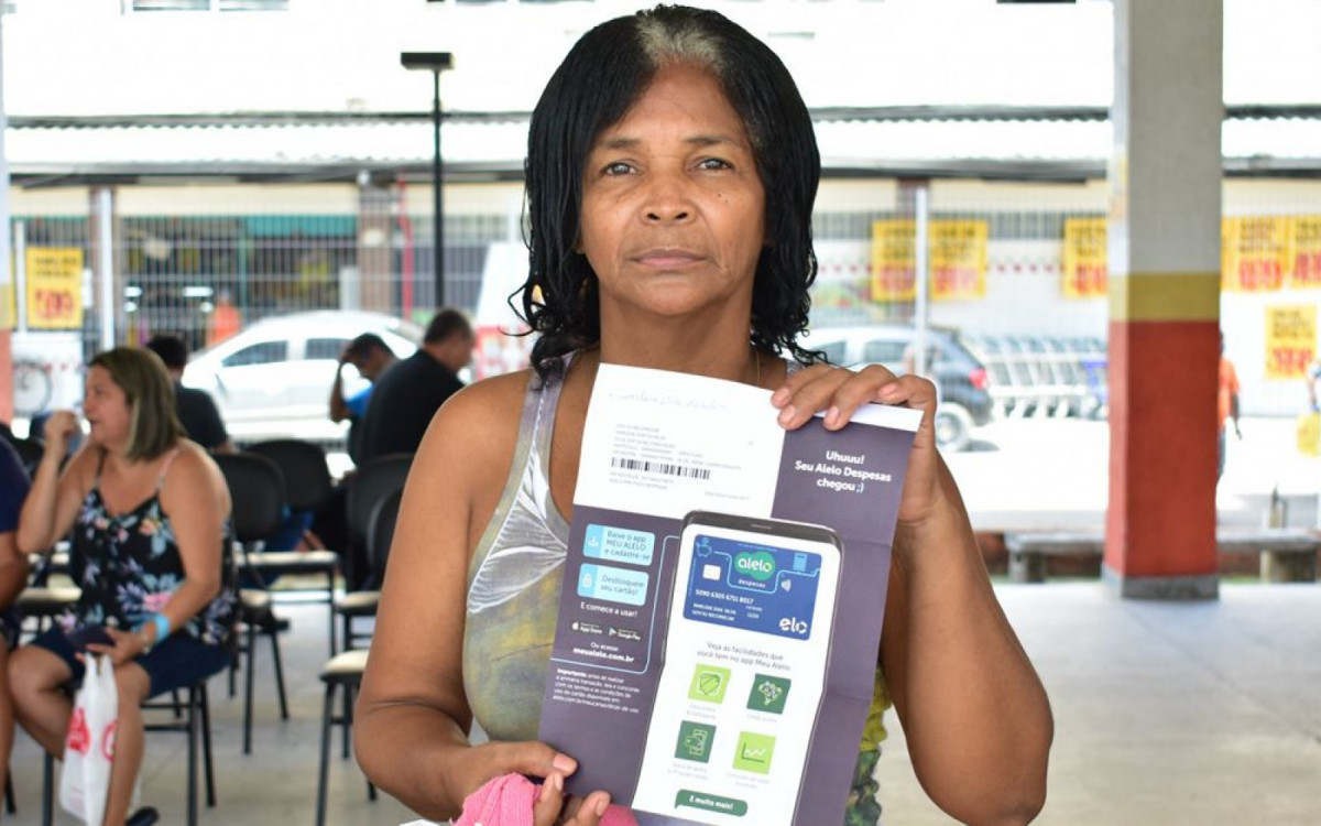 Marlene Dias mora em Heliópolis e conseguiu retirar o cartão Recomeçar