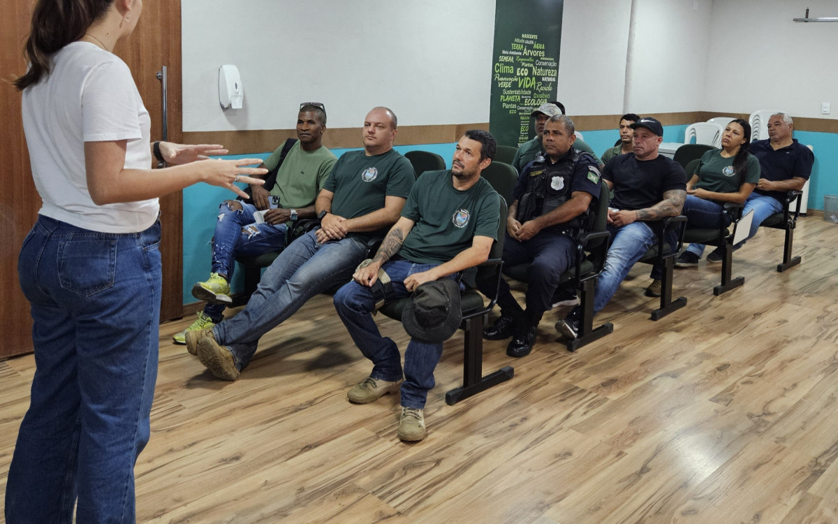 Capacitação para fiscalização em unidades de conservação