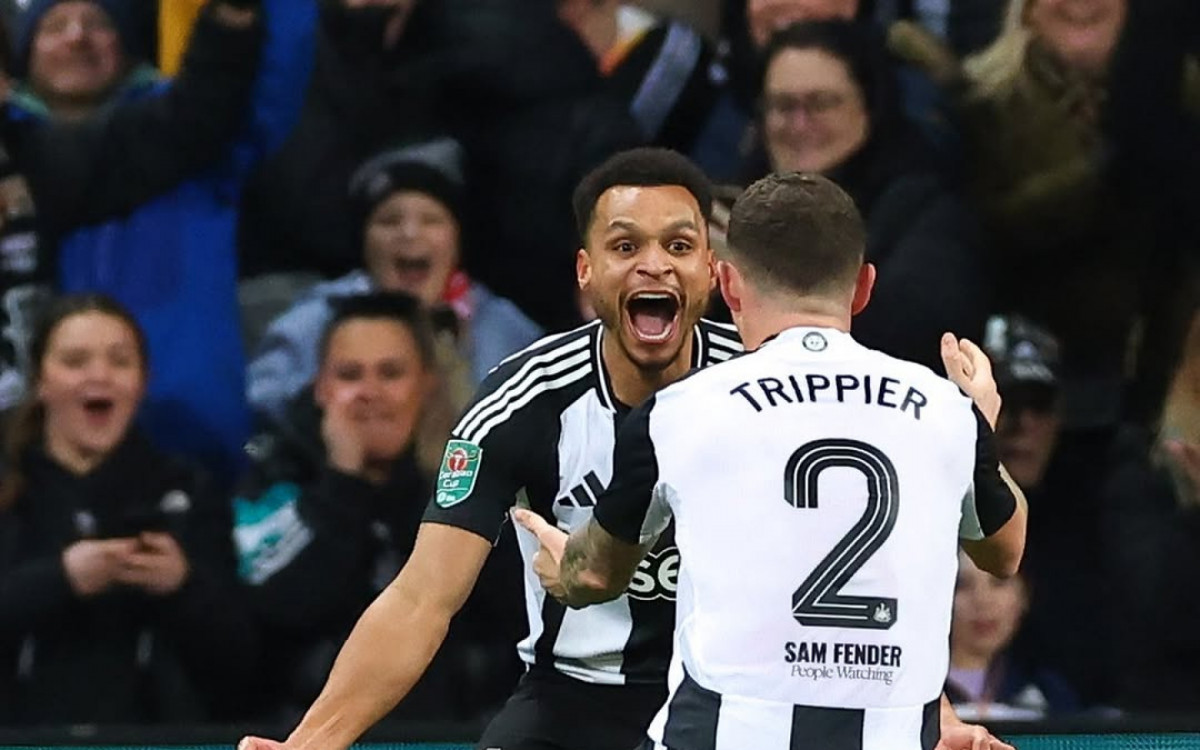 Newcastle elimina o Arsenal na Copa da Liga Inglesa