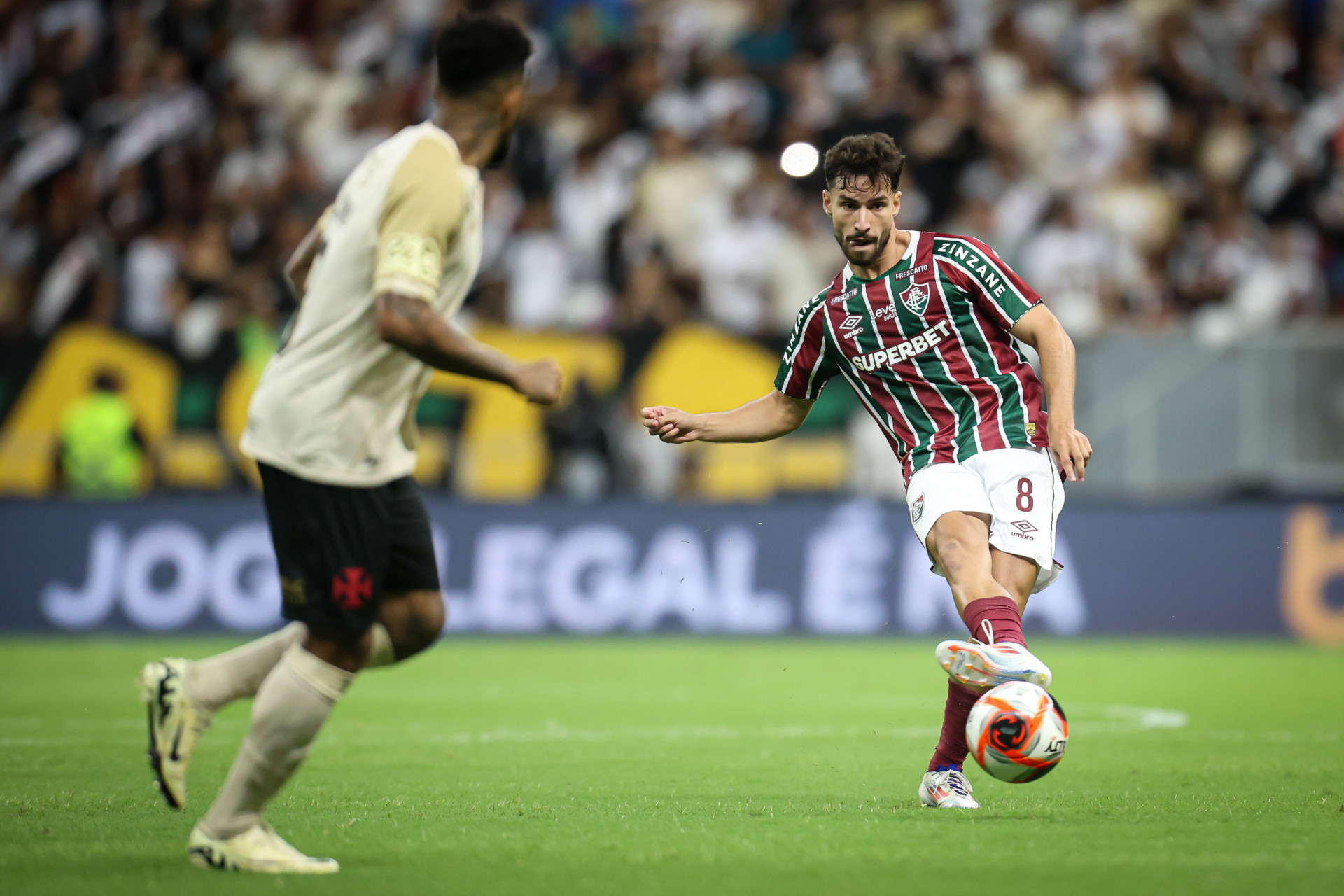 Martinelli, do Fluminense, em ação no clássico com o Vasco - Marcelo Gonçalves/Fluminense FC