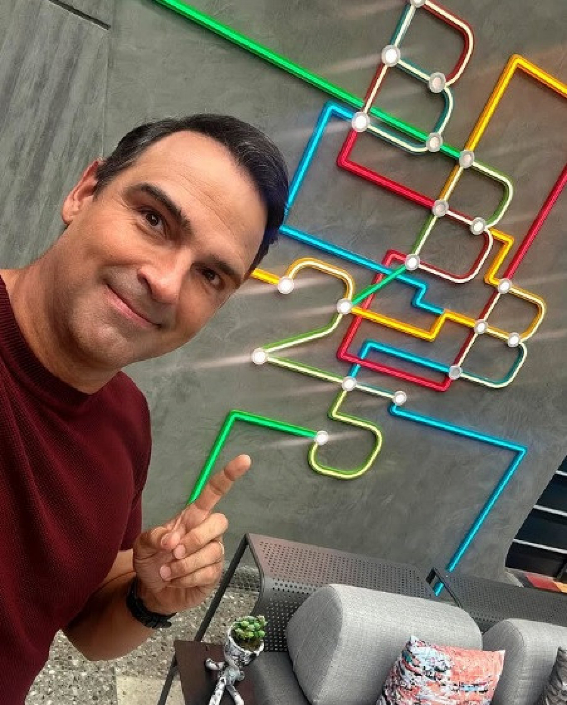 Tadeu Schmidt  - Reprodução/Instagram 