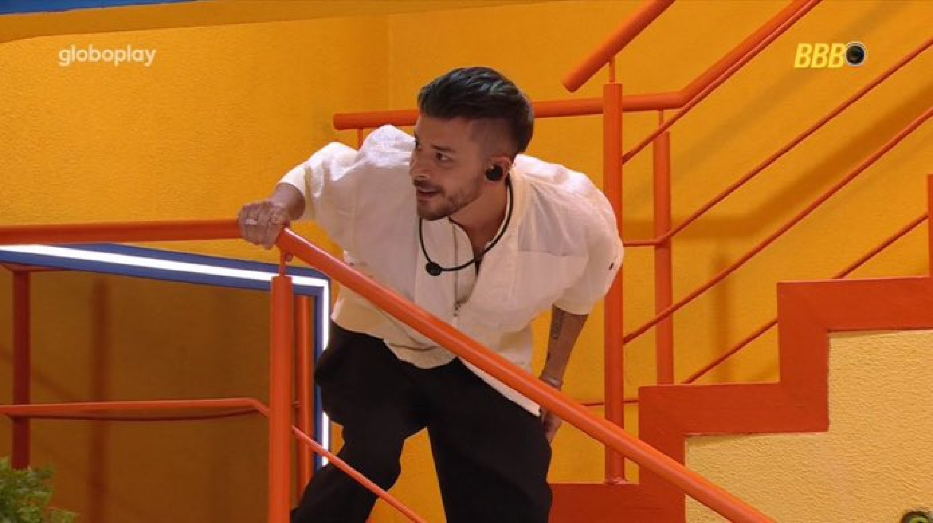 Junior Lima entrou na casa do 'BBB 25' - Reprodução/Globoplay