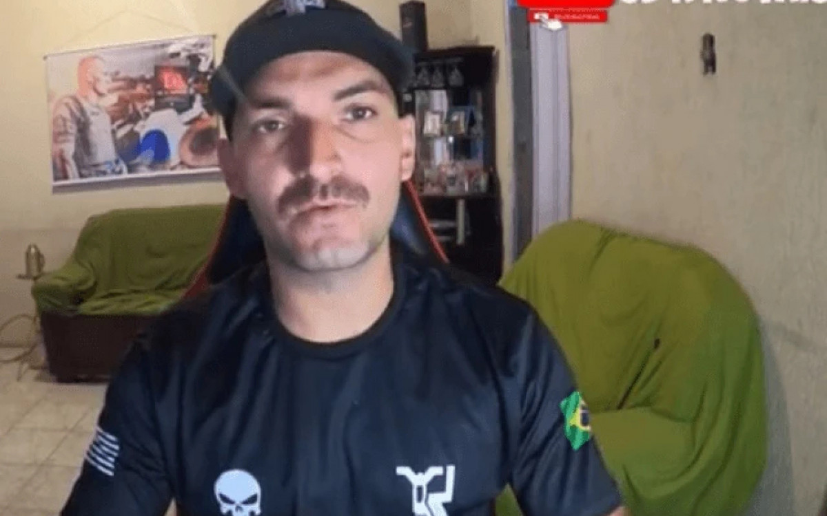 Rafael Novais tinha um programa sobre a atividade policial no YouTube  - Reprodução/vídeo