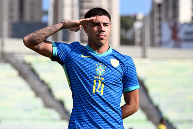 Iago, do Flamengo, marca em vitória e elogia postura da Seleção sub-20 com um a menos