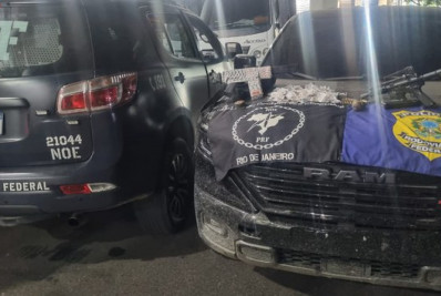 PRF apreende drogas, dois fuzis e granada após confronto em São Gonçalo