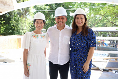 Rodrigo Neves visita obras da Plataforma Urbana Digital de Santa Bárbara